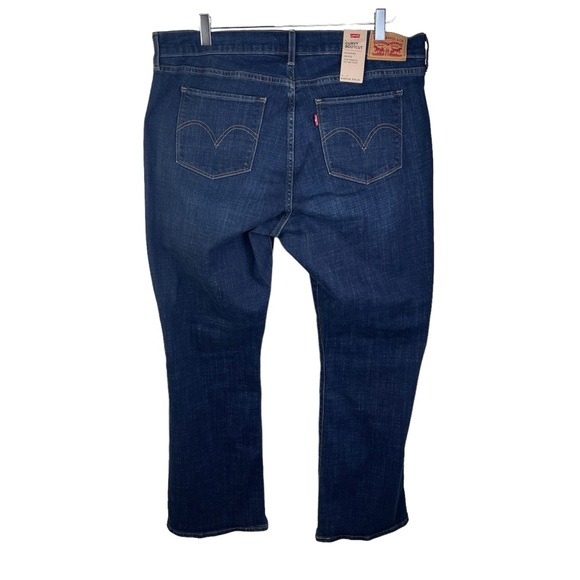 NWT Levi’s Sculpt Curvy Bootcut Mid Rise Stretch Jeans Women’s 18 Medium W34 L30 - Picture 5 of 16